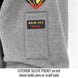 Exterior Sleeve Pocket on left sleeve holds pens or small tools — Black Stallion JF1340-GY FR garment