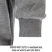 Waistband help keep out wind & work site debris — Black Stallion JF1340-GY FR garment