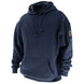 Black Stallion JF1340-NV 12oz FR Pullover Hooded Sweatshirt (NFPA 2112 / 70E), Navy