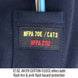 Arch flash hazard protection — Black Stallion JF1340-NV FR garment