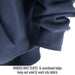Waistband helps keep out wind & work site debris — Black Stallion JF1340-NV FR garment