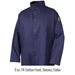 Oz. FR Cotton Front, Sleeves, Collar (view 2) — Black Stallion JF1625-NG welding jacket