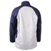 Black Stallion JF1625-NG Stretch, Back FR Cotton 32" Welding Jacket, Navy, Gray