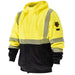 Black Stallion JF2045-HY 12oz FR Hooded Sweatshirt Reflective (NFPA 2112 / 70E), ANSI hi, Vis