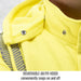 Removable Ar/fr Hood conveniently snaps on and off — Black Stallion JF2045-HY FR garment