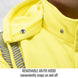 Removable Ar/fr Hood conveniently snaps on and off — Black Stallion JF2045-HY FR garment