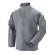 Black Stallion JF2220-GY 9 oz Deluxe FR Cotton Welding Jacket (NFPA 2112 / 70E), Gray