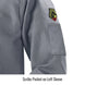 Scribe Pocket on Left Sleeve — Black Stallion JF2220-GY welding jacket