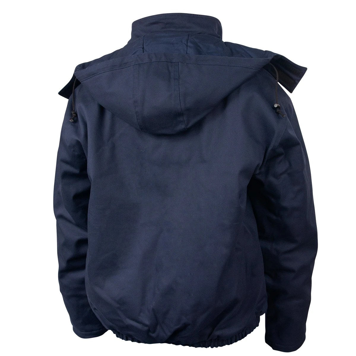 Back view of the Black Stallion JF5000-NV winter jacket