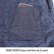 Inside Pockets keep small items dry & secure — Black Stallion JF5000-NV winter jacket