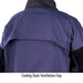 Cooling Back Ventilation Flap — Black Stallion JH1016-NB hybrid jacket