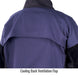 Cooling Back Ventilation Flap — Black Stallion JH1016-NB hybrid jacket