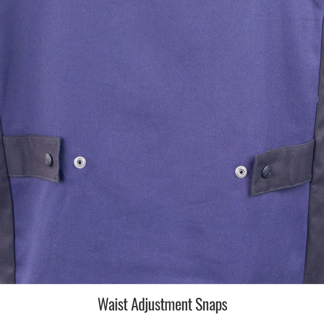 Waist Adjustment Snaps — Black Stallion JH1016-NB hybrid jacket