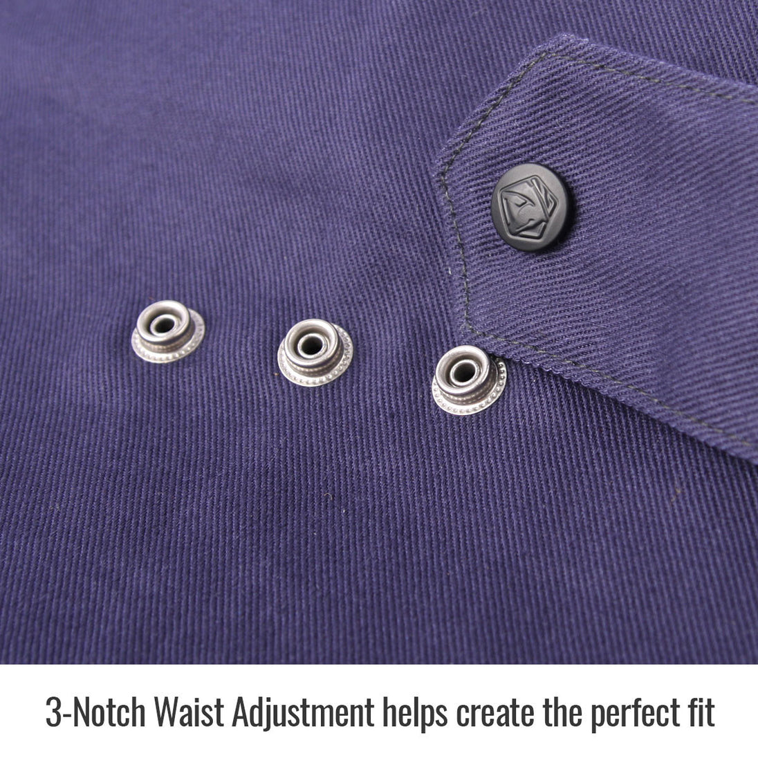 3-Notch Waist Adjustment helps create the perfect fit — Black Stallion JH1515-NB hybrid jacket