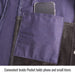 Convenient Inside Pocket holds phone and small items — Black Stallion JH1515-NB hybrid jacket