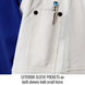 Exterior Sleeve Pockets on both sleeves hold small items — Black Stallion JH3010-RB hybrid jacket