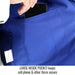 Large Inside Pocket keeps cell phone & other items secure — Black Stallion JH3010-RB hybrid jacket