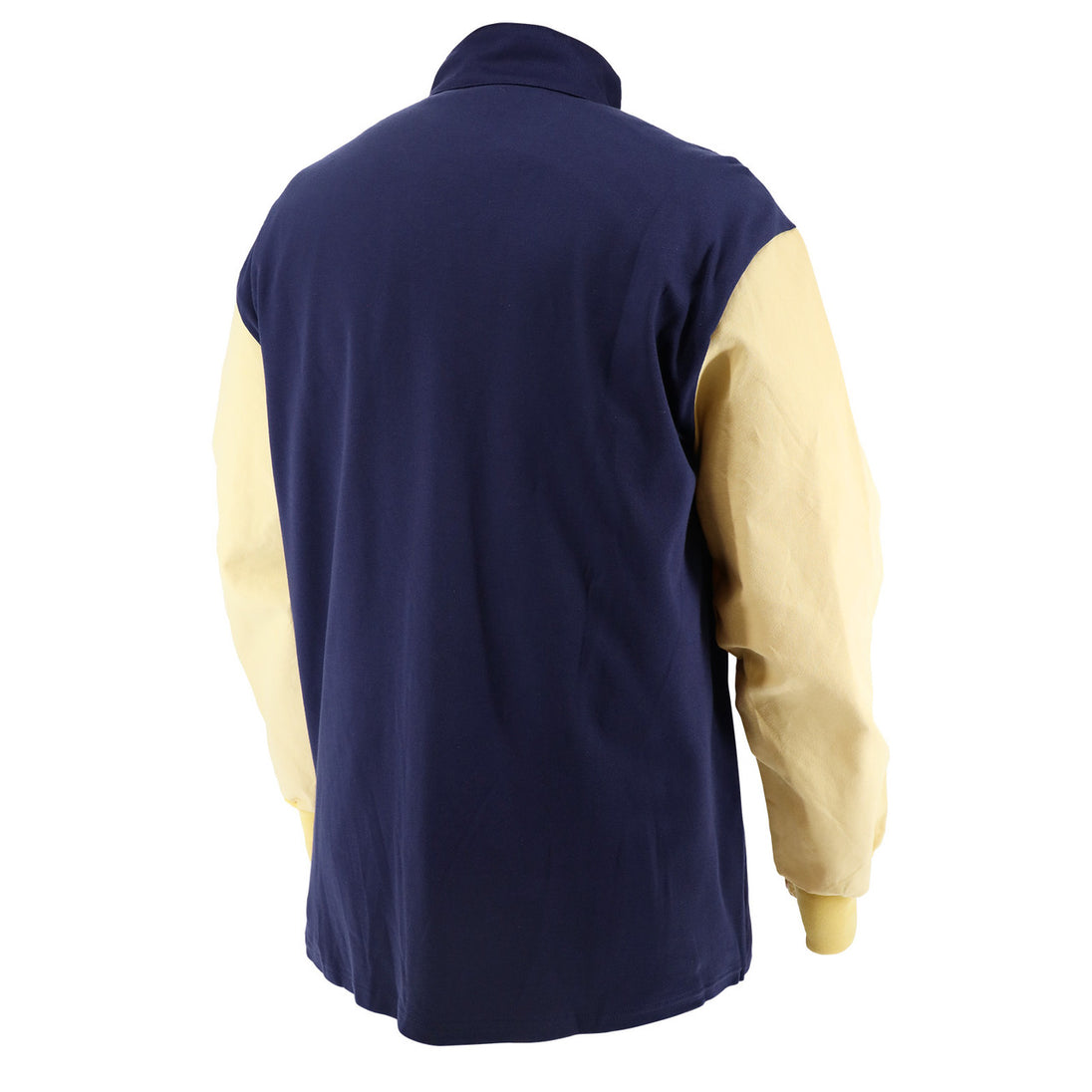 Back view of the Black Stallion JH3025-NY hybrid jacket