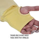 Thumb Hole IN Knit Wrist keeps sleeve from sliding up — Black Stallion JH3025-NY hybrid jacket