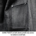 Scribe Pockets on both sleeves provide easy access to markers & small tools — Black Stallion JL2035-BK welding jacket
