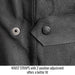 Waist Straps with 2-position adjustment offers a better fit — Black Stallion JL2035-BK welding jacket