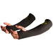 Black Stallion KS-18T-BK 18 Inch Black Thumb, Notched Para Aramid Knit Sleeve (Pair)