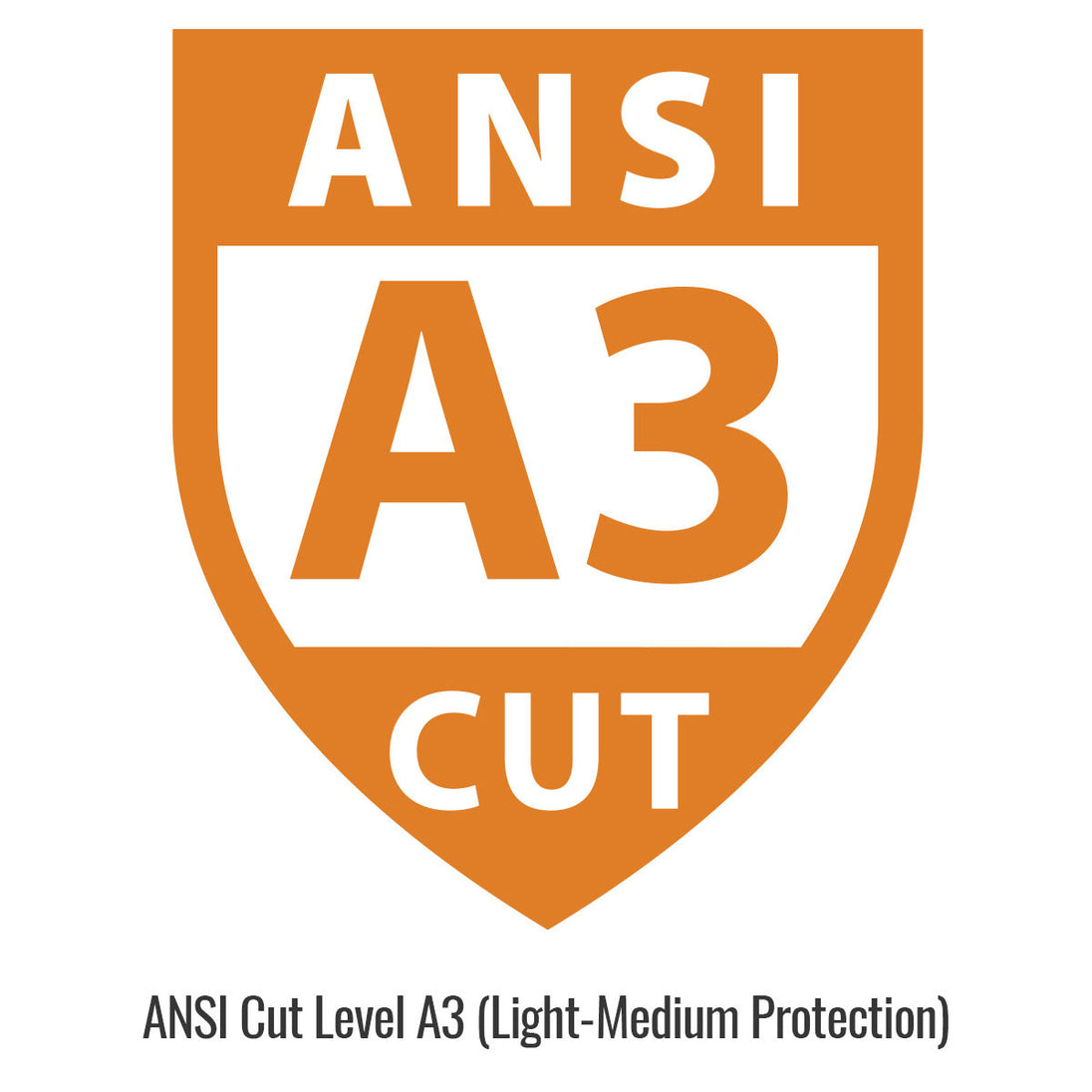 ANSI Cut Level A5 (Light-Medium Protection) — Black Stallion KS-18T-BK knit sleeve