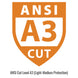 ANSI Cut Level A5 (Light-Medium Protection) — Black Stallion KS-18T-YL knit sleeve