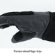 Premium sidewall finger strips — Black Stallion LS50 welding gloves