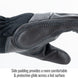Side padding provides a more comfortable & protective glide across a hot surface — Black Stallion LT50 welding gloves