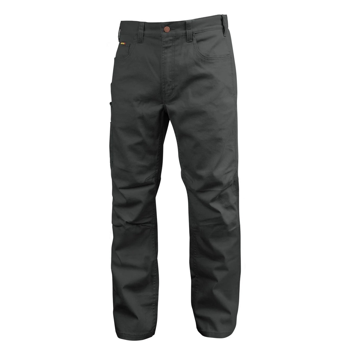Black Stallion PF5530-CG 10 oz AR/FR Stretch Canvas 30” Inseam Utility Pant (NFPA2112 / 70E), Charcoal