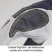 Exclusive DragPatch® side reinforcement provides extra comfort and insulation — Black Stallion T50 welding glove
