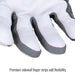 Premium sidewall finger strips add flexibility — Black Stallion T50 welding glove