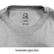 Comfortable Tagless Neck — Black Stallion TF2510-GY long sleeve
