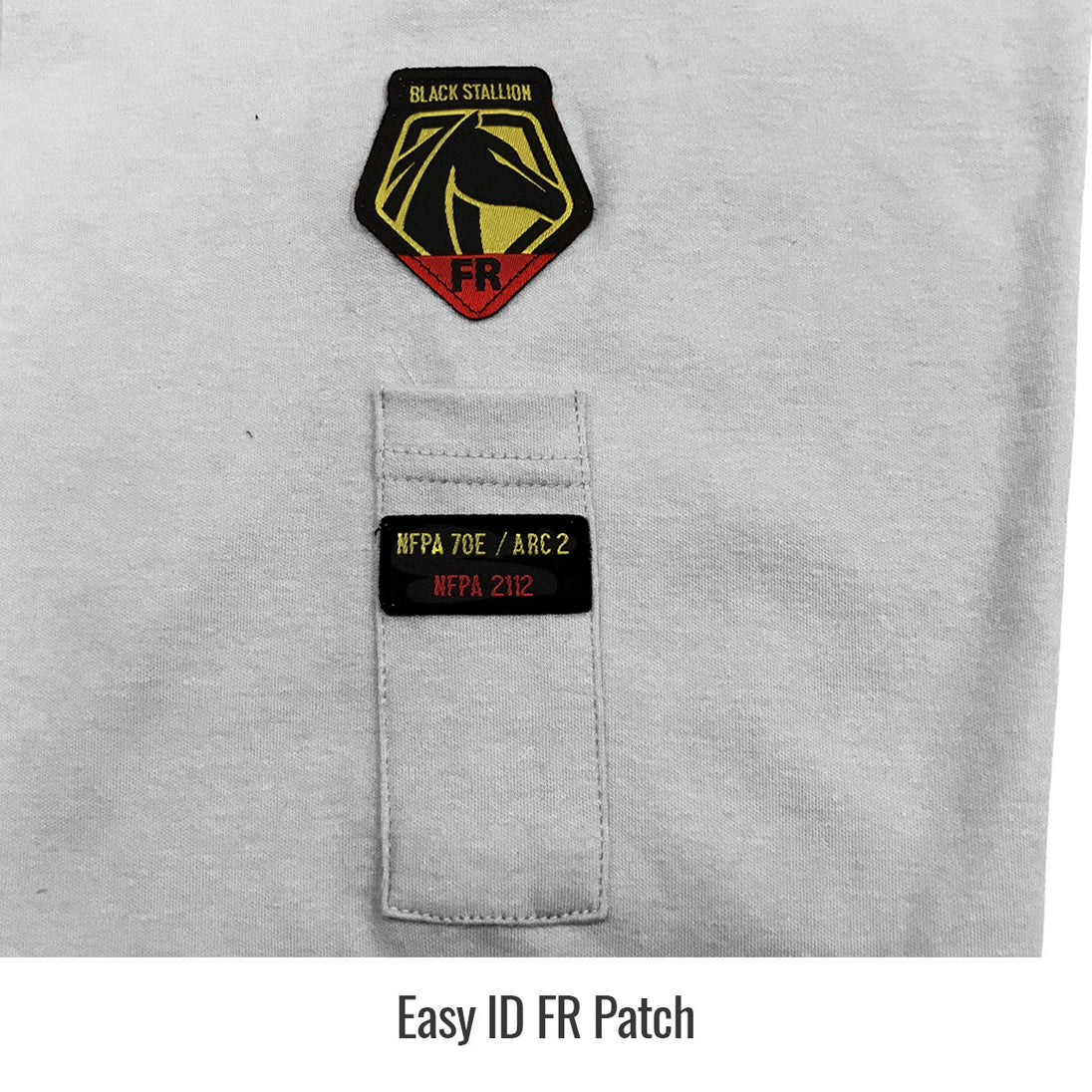 Easy ID FR Patch — Black Stallion TF2510-GY long sleeve