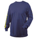 Black Stallion TF2510-NV 7 oz FR Cotton Long Sleeve t, Shirt (NFPA 2112 / 70E), Navy