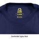 Comfortable Tagless Neck — Black Stallion TF2510-NV long sleeve