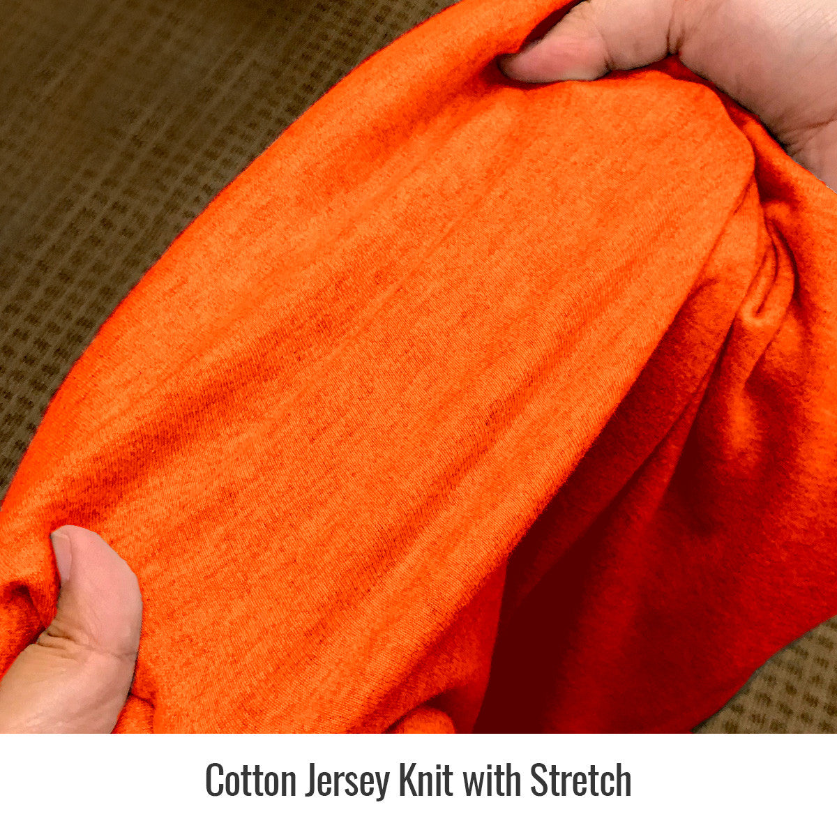 Cotton Jersey Knit with Stretch — Black Stallion TF2510-OR long sleeve