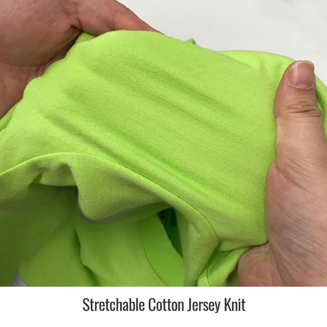 Stretchable Cotton Jersey Knit — Black Stallion TF2511-LM long sleeve