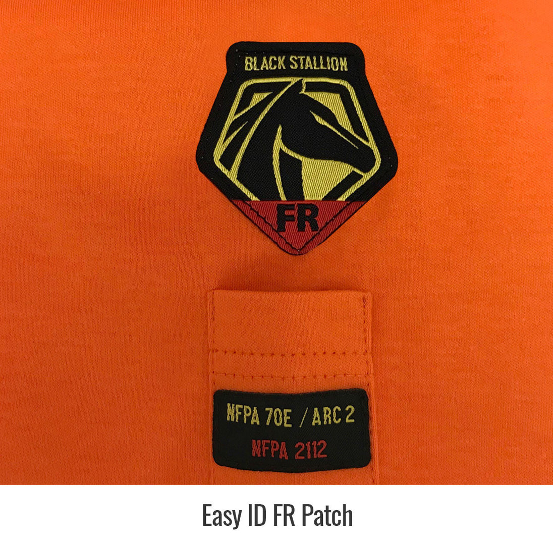 Easy ID FR Patch — Black Stallion TF2511-OR long sleeve