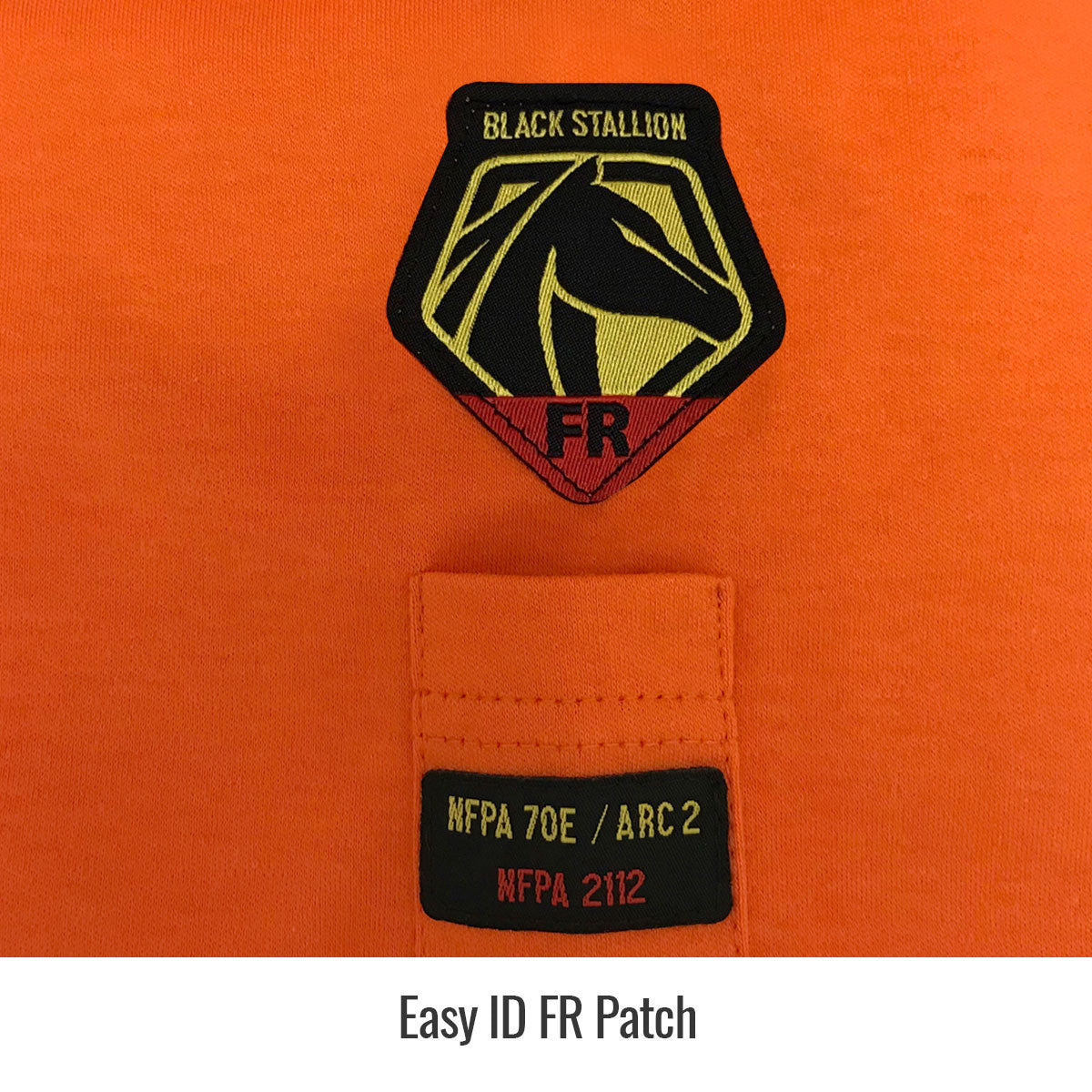 Easy ID FR Patch — Black Stallion TF2511-OR long sleeve