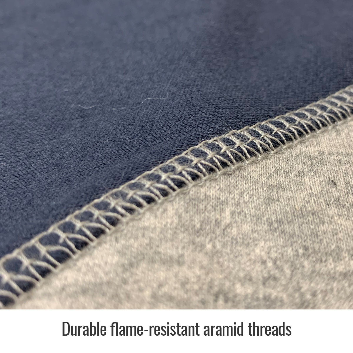 EZ Durable flame-resistant aramid threads — Black Stallion TF2520-NG FR garment