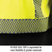 FR Heat Seal Tape is segmented for more flexibility & greater movement — Black Stallion TF3030-HB long sleeve