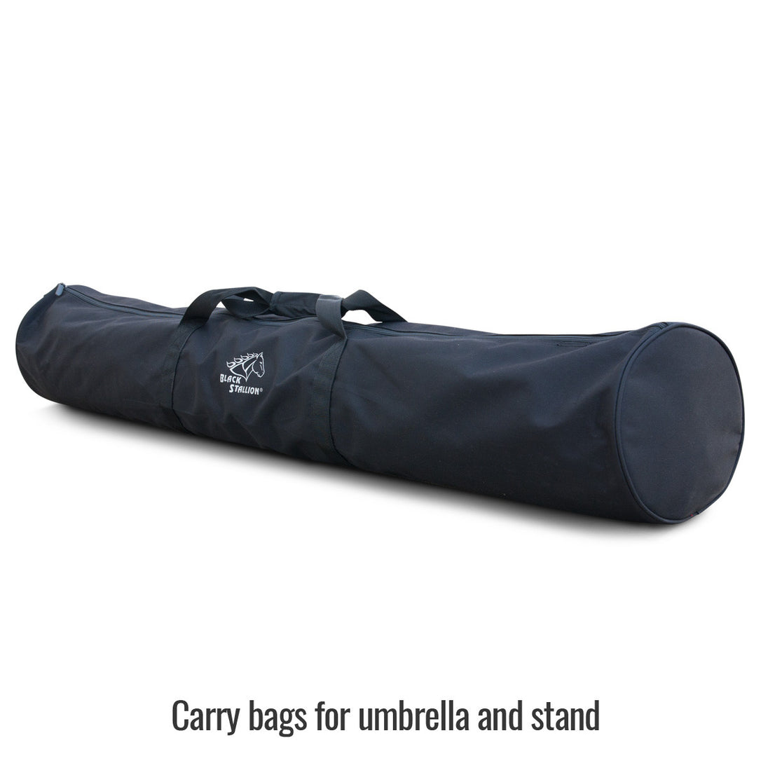 Carry bags for umbrella and stand — Black Stallion UB100 welding screen