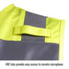 Mic tabs provide easy access to remote microphone — Black Stallion VF1110-HY cotton vest