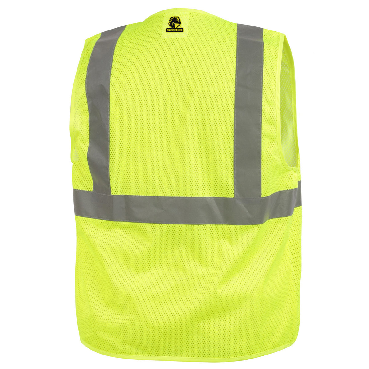 Detail view 2 of the Black Stallion VS2020-LM safety vest