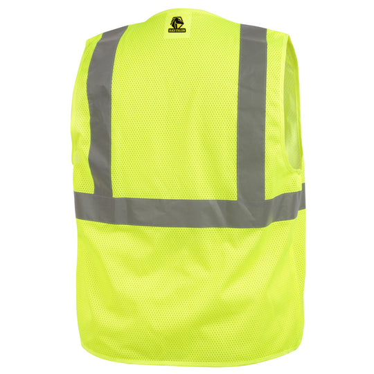 Detail view 2 of the Black Stallion VS2020-LM safety vest
