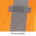 Mic tab on left shoulder — Black Stallion VS2020-OR safety vest