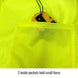 Two inside pockets hold small items — Black Stallion VS2035-LM safety vest