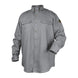 Black Stallion WF2110-GY 7 oz FR Cotton Work Shirt (NFPA 2112 / 70E), Gray